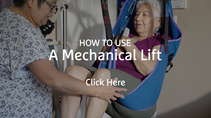 How to Transfer a Person From Bed to Wheelchair Using a Mechanical Lift